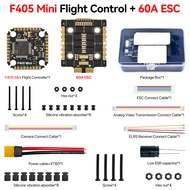 MINI F405 Flight Stack Flight Control 60A ESC 3-8S for 7-10" RC Racing Drone