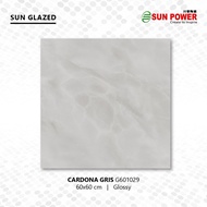 Keramik Lantai Body Putih Glossy - Cardona Series 60x60 | Sun Power