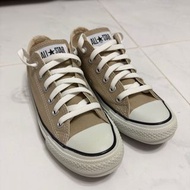 日本 限定奶茶色 Converse 低筒 24cm
