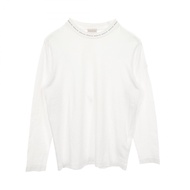 【二手，B級】 MONCLER男士長袖圓領純棉T卹