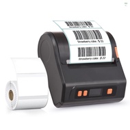 Bisofice Receipt Label Printer Print Command Small Bill Printer Compatible Printer Wireless Bt Portable 80mm Receipt Compatible With Android/ios/windows Label Printer Wireless