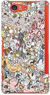 SECOND SKIN Kitamura Ryotaro"Clutter City-Noisy Fire Man and OKaShi Machine" / for Xperia Z3 Compact