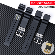 ND Limits Diver Rubber Silicone Strap for Rolex SUBMARINER for Seiko SKX007 for Water Ghost Men Sports Bracelet 20mm 22mm 24mm