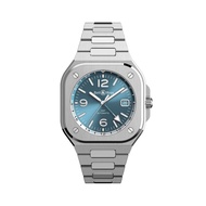 Bell & Ross BR05G-PB-ST/SST Men's Watch BR 05 GMT SKY BLUE Date Square Automatic 41mm SS Bracelet Bl