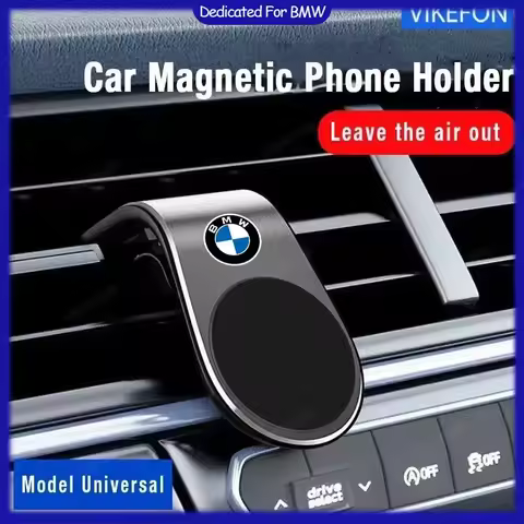 Metal Magnetic Car Phone Holder for BMW X1 X3 X4 X5 E46 E90 F20 E60 E90 E39 F10 M1 M2 M3 M5 M6 E87 F