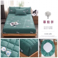 COTTON FITTED BEDSHEET VIRAL (PADDING BEDSHEET )