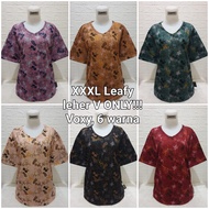TERBARU KAOS ATASAN WANITA LEAFY VOXY V SIZE