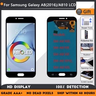5.7 Inches OLED For Samsung Galaxy A8 (2016) Display Galaxy A8 Duos A8100 A810F/DS A810YZ LCD Screen