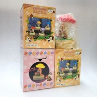 SEGA景品 Disney 迪士尼 Chip n Dale 蘑菇小夜燈 紅色