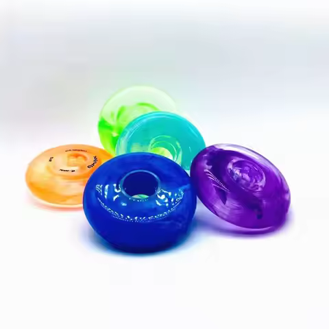 Roller Skate Wheel 85A 4pcs High Rebound Slalom Wheel Street Skating Tires 64 68 70 72 76 80mm Half 