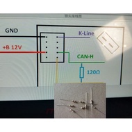 120 Euro 120R 60 Euro 60R 1/4 Quarter Lock Connection Commonly Used Terminal Resistor