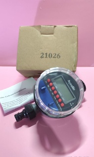 $38均⛔價、全新貨品、#21026、自動電子球閥澆水定時器家用防水花園澆水灌溉控制器帶液晶顯示屏、實物圖片(最後兩件/賤賣)