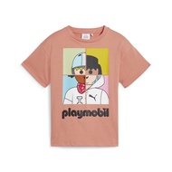 Áo Thun Thời Trang PUMA Bé Trai X Playmobil Graphic Tee