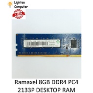 【USED】 RAMAXEL DDR4 2133Mhz / 2400Mhz / 2666Mhz 8GB | PC4 2133 / 2400 / 2666 | DESKTOP RAM | DIMM RA