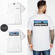 patagonia字母T恤
