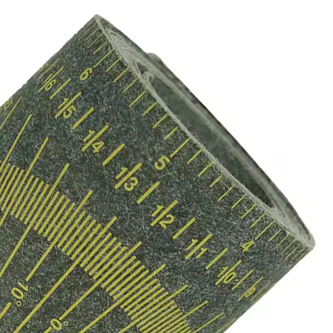 Wrap Around Pipe Measuring Tape for 1 inch to 6 inch and 2 inch to 16 inch Diameters with Clear Inch
