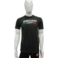 DUCATI T-SHIRT เสื้อยืดดูคาติ ลิขสิทธิ์แท้ ผ้าคอตตอน 100% DCT52 041 สีเทา