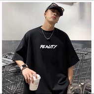 【Premium 220GSM 100% Cotton T-Shirt】GXG  REALITY CLOTHING TSHIRT (UNISEX) ROUND NECK 100% COTTON COM
