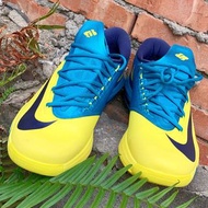 全新 NIKE KD VI KD6 AIR ZOOM 籃球鞋 黃綠藍配色 香蕉 US10.5 28.5號 599424-700 TP0-21 #含運