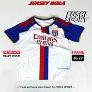 Lyon Home Football Jersey 2026 2027 Full Patch NEW