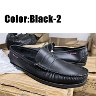 Men Genuine Leather Driving ShoesNew Fashion Docksides Classic Boat ShoeBrand Design Flats Loafers F