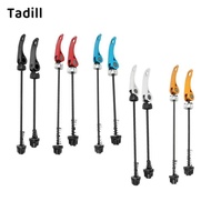Tadill Quick Release Axle Front and Rear Bike Skewer Set,for Road,Mountain  Wheel Hub,Axles Set Repl