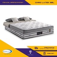 *CLEARANCE* Dreamland Chiro Latex + Gel Memory Foam Mattress, Solutions Series