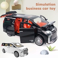 1pc Diecast Model Car Toy WIth Light Portable Sound Control Open Doors Kids Van Toy
