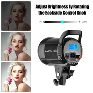 [topk1] Andoer LM60W Portable LED Photography Fill Light 60W Studio Video 5600K Dimmable Bowens Moun