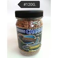 Channa High Quality Fish Food Feed Aquarium (120gram)