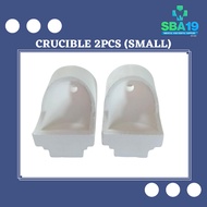 Crucible for centrifugal casting machine-pack of 2pcs(small) Dental lab use