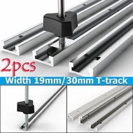 Woodworking DIY Tool Aluminum Alloy Miter Track Woodworking T-track T-slot for Table Saw Router Tabl