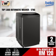 [FREE DELIVERY] BEKO WTLD170D 17KG AUTOMATIC TOP LOAD WASHING MACHINE