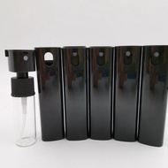 【BLack】12ml Portable Perfume Atomizer Bottle Pump Travel Refillable Spray Case Tool ,BOTOL SPRAY 12M