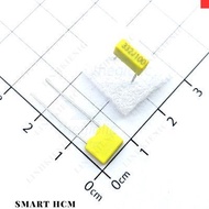 [20 Pieces]- Yellow Candy Capacitor 3.3nF 332J 100VDC CL71 Smart. HCM City
