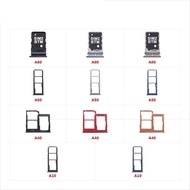 Sim Card Tray Socket Slot Reader Adapter For Samsung Galaxy A80 A50 A40 A10 A805 A505 A405 A105 Micr