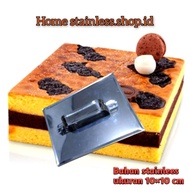 Layer cake leveler Cake dough leveler/ size 10x10 cm loyang 10x10 petak