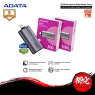 ADATA SC750 External SSD USB 3.2 Gen2 Type-C 500GB/1TB  (5 Years Warranty)