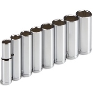 New Professional 8Pc 3/8-Inch Drive Deep Socket SetMetric10 Mm-19 Mm