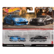 Hot Wheels Premium Car Culture 2 Pack Pandem Subaru BRZ & Lexus RC F GT3
