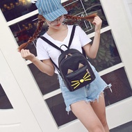 BK Lovely Cat Backpacks Women School Teenage  Girls Travel Laptop  Bagpack