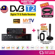 Dekoder MYTV Decoder DVB T2 Myfreeview HDTV Digital TV Receiver DVBT2 Tuner Malaysia My Freeview Ant