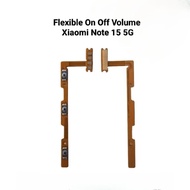 TOMBOL Flexible On Off Volume Xiaomi Note 15 5G - Inner Button