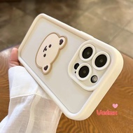 Cute Bear Case For Realme 12 Pro C67 4G 5G 8 8S Q3 11 11X 5G 12 Pro+ 11 NFC 4G GT Neo 5 GT3 Narzo 30