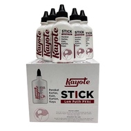 Kayote Brand White Paper Glue 60 gram Bottle FOX STICK/ PVAC LIQUID GLUE/ 60 gr Fox Stick Glue