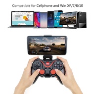 Portable GAMEPAD Stik Bluetooth X3 Wireless Controller For Handphone // Hp Tablet Laptop Pc Komputer