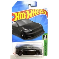 Hot Wheels 2024 15/250 HW Green Speed 3/10 Tesla Model Y Black MOSC