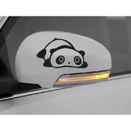 Mobilspion- car Rearview sticker sleepy panda decal panda Sleeping car sticker mirror -car Brush