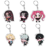 Alien Stage Luka Ivan Till Mizi Hyuna Sua anime acrylic keychain, cosplay accessories, bag keychains