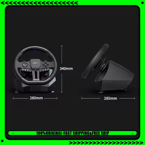 PXN V900 GEN2 Gaming Steering Wheel Driving Racing Simulator 270°/900° Rotation For PC Switch PS3 PS